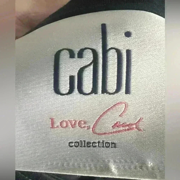 Cabi Black Gray Jacket Coat Zip Off Bottom Size Women’s Size Medium Long Sleeves - Picture 8 of 9